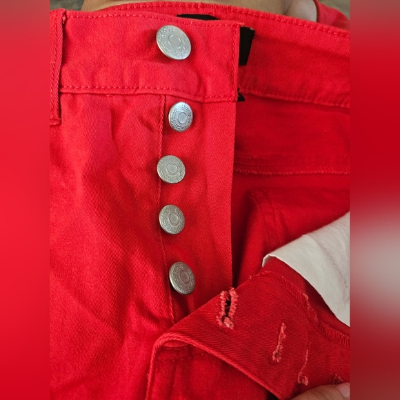 Beautiful Red High Waist Jeggings!!! - Picture 3 of 10